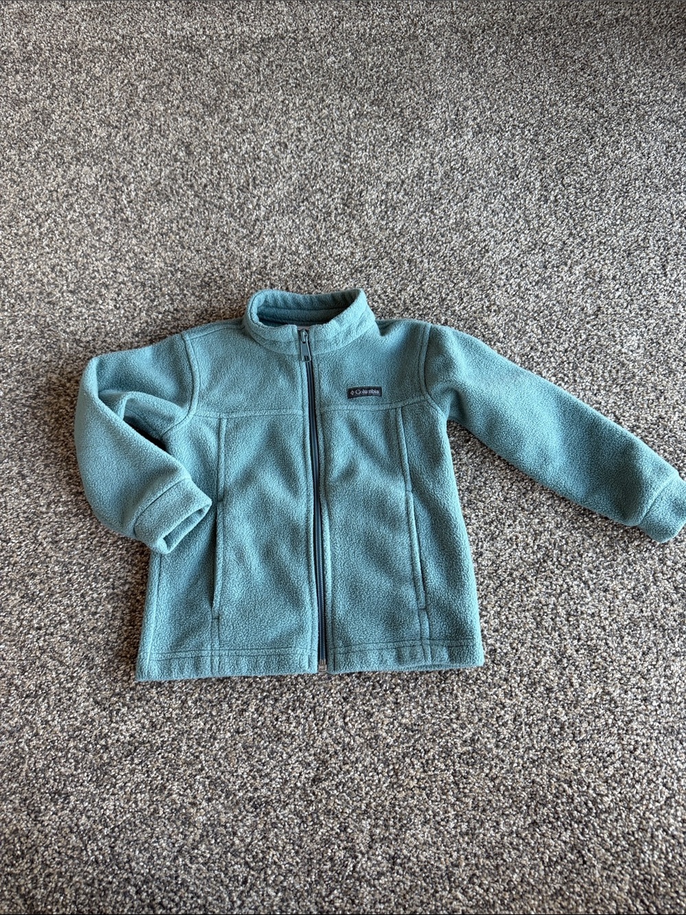 Columbia Kids Teal Full-Zip Fleece Jacket